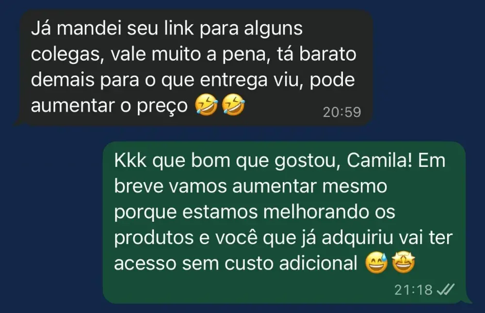 Feedback real de professor via WhatsApp 3